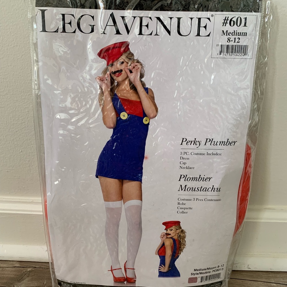 Super Mario Bros Women costume Halloween